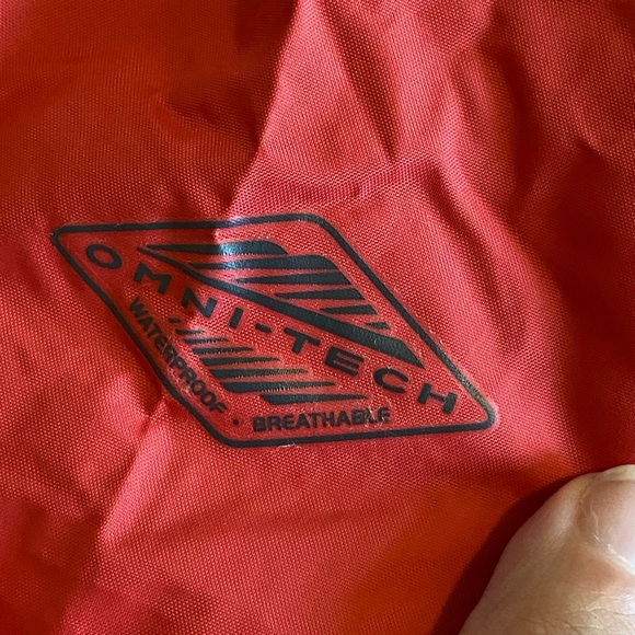 Columbia Omni-Tech Orange/Red Color Hooded Kids Jacket Size S - Picture 10 of 10